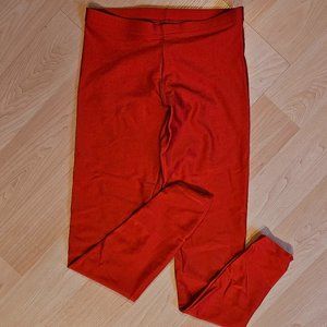 American Apparel Red Leggings